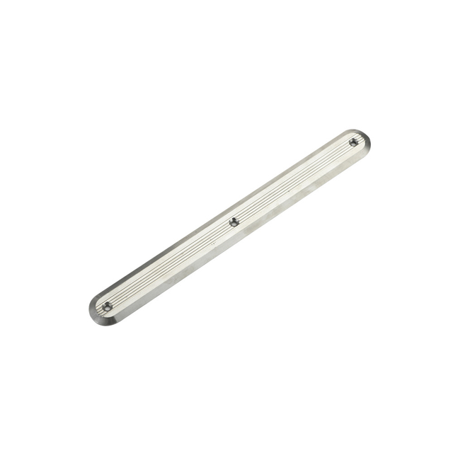 Linea di barre direzionali con striscia tattile in acciaio inossidabile da 30 mm per avvertimento su binari antiscivolo RY-TS008