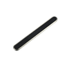 Striscia per pavimentazione con indicatore tattile in acciaio inossidabile con inserto in carborundum nero RY-TS011