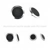 Indicatori tattili in alluminio per pavimentazione stradale con inserto in PU RY-DA305/311