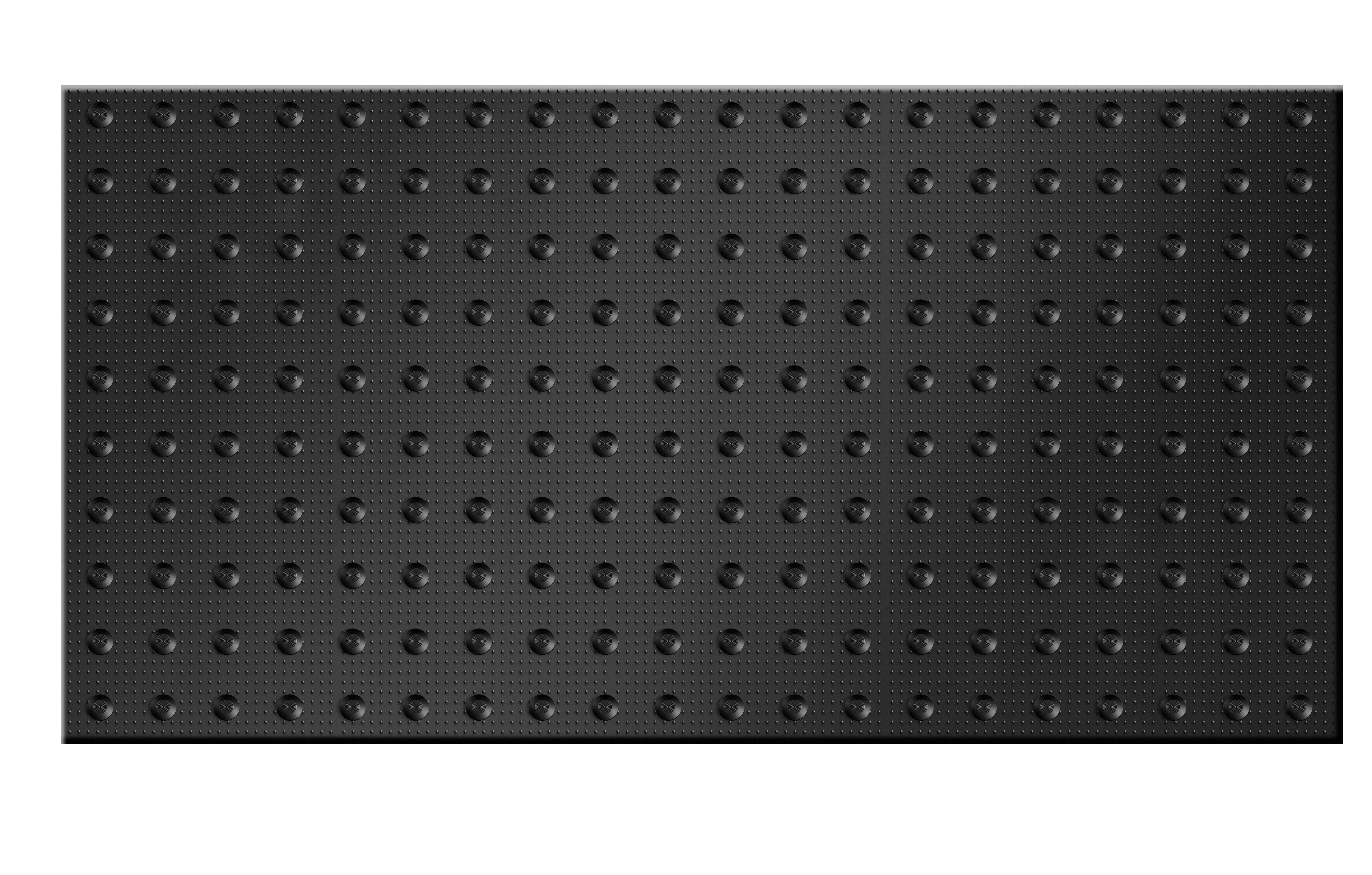 Tappetino tattile per piastrelle in PVC Giallo Nero Grigio 1200✖600mm Anti-UV RY-BP503