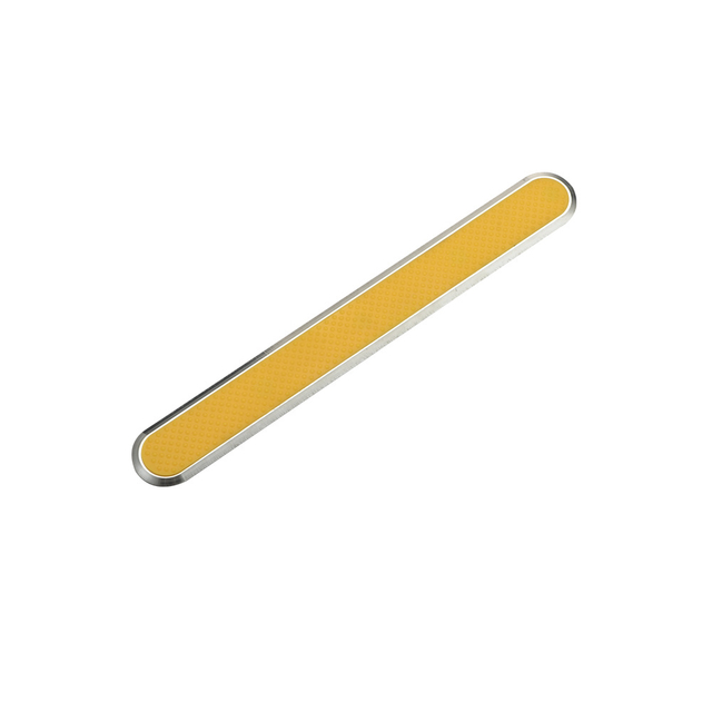 Striscia indicatrice per pavimentazione tattile direzionale da 280 mm con inserto in poliuretano/PU/TPU RY-TS012